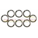Jeu de galets MALOSSI 25x14,9mm 20gr - 8 pièces pour variateur scooter
