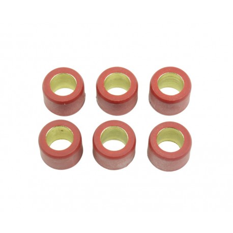 Jeu de galets ATHENA 18x14mm 9,5gr - 6 pièces pour variateur scooter