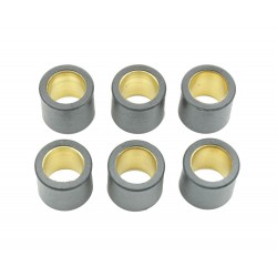 Jeu de galets ATHENA 19x17mm 15,5gr - 6 pièces pour scooter