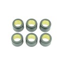 Jeu de galets ATHENA 20x15mm 11,5gr - 6 pièces pour variateur scooter