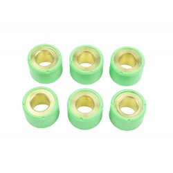Jeu de galets ATHENA 24x18mm 23gr - 6 pièces pour scooter