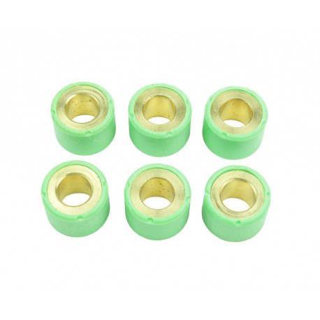 Jeu de galets ATHENA 24x18mm 31gr - 6 pièces pour variateur scooter