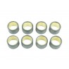 Jeu de galets ATHENA 25x17mm 17gr - 8 pièces pour variateur scooter 0