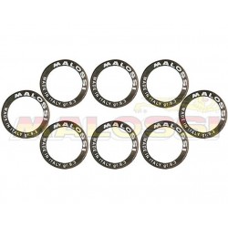 Jeu de galets MALOSSI 28,2x19,9mm 21gr - 8 pièces pour scooter
