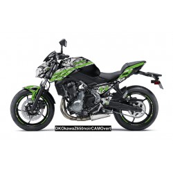 Kit déco CAMO 1 KAWASAKI Z650 2017-2020