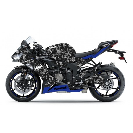 Kit déco CAMO KAWASAKI ZX6R 2019-2020