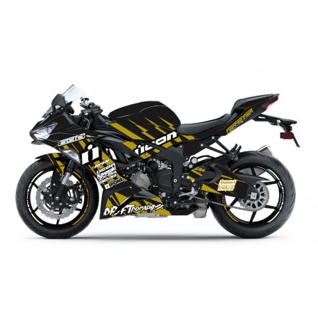 Kit déco ICON KAWASAKI ZX6R 2019-2020