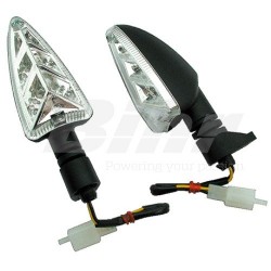 Clignotant leds moto type origine avant gauche / arrière droit APRILIA SHIVER TUONO DORSODURO BMW DERBI