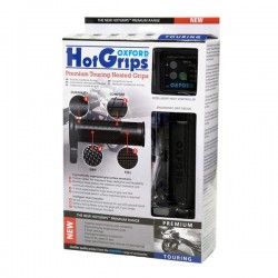 Poignées chauffantes OXFORD HotGrips avec adaptateur V8