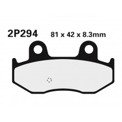 Plaquettes de frein NISSIN route  / Off-Road métal fritté 2P-294ST