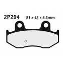 Plaquettes de frein NISSIN route  / Off-Road métal fritté 2P-294ST