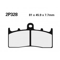 Plaquettes de frein Route / Off-Road métal fritté NISSIN 2P-328ST