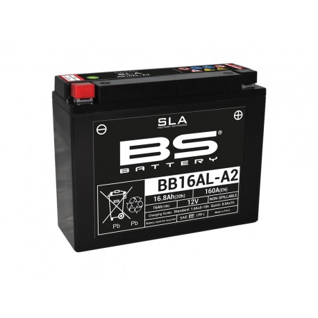 Batterie moto BS BATTERY SLA YB16AL-A2 BB16AL-A2 Batterie moto BS BATTERY SLA YB16AL-A2 BB16AL-A2