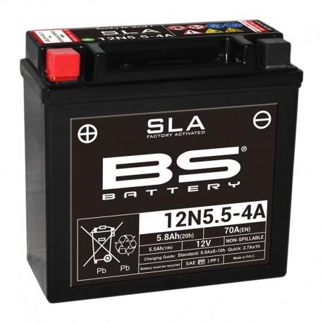 Batterie BS Battery SLA 12N5.5-4A