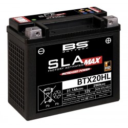 Batterie BS BATTERY SLA Max sans entretien activé usine YTX20HL BTX20HL