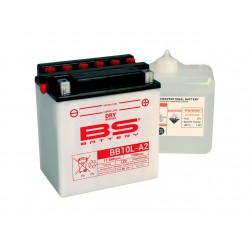 Batterie moto BS BATTERY Haute-performance 12 Volts YB10L-A2