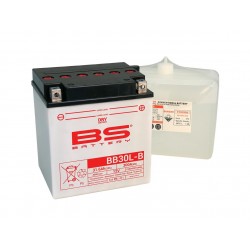 Batterie moto BS BATTERY Haute-performance 12 Volts YB30L-B BB30L-B