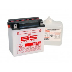 Batterie moto BS BATTERY Haute-performance 12 Volts YB7-A BB7-A