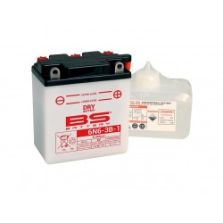 Batterie moto BS BATTERY 6 volts Renforcée 6N6-3B-1
