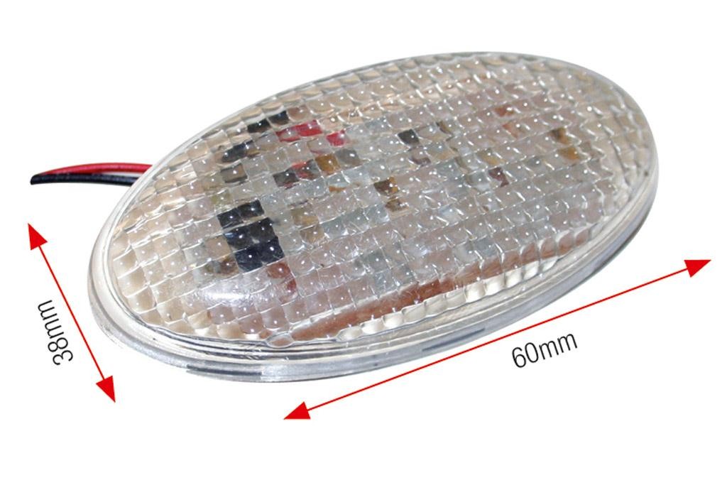 Paire De Clignotants Moto V Parts œil De Chat A Leds Accessoires Moto Chez Equip Moto