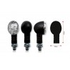 paire de mini clignotants moto V PARTS BULLET court homologué 0