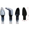 paire de mini clignotants moto V PARTS Boomerang homologué 0