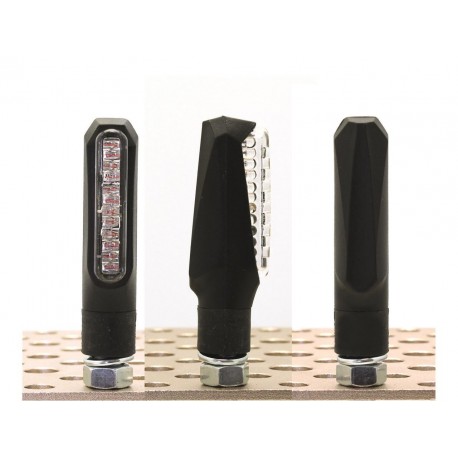 paire de mini clignotants moto V PARTS Line homologué