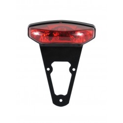Feu arrière LIGHTECH avec support de plaque universel