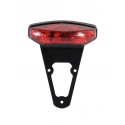 feu arrière moto à leds universel avec support de plaque de la marque LIGHTECH