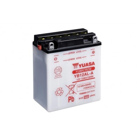 Batterie moto YUASA YB12AL-A Batterie moto YUASA YB12AL-A