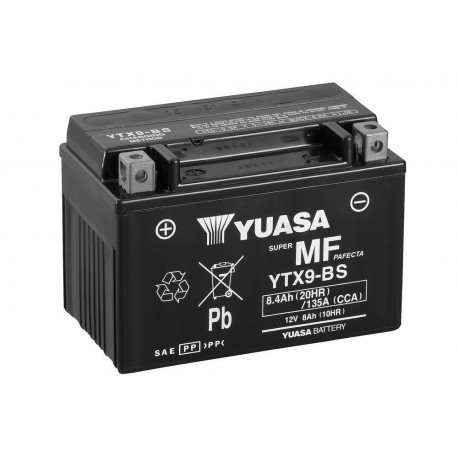 Batterie moto YUASA YTX9-BS