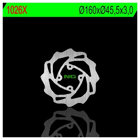 Disque de frein NG BRAKE DISC Pétale fixe 1026X GAS GAS MC 65 HUSQVARNA TC 65 KTM SX 65 SX 85