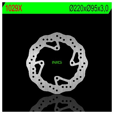 Disque de frein NG BRAKE DISC Pétale fixe - 1029X HUSQVARNA TC 85 KTM SX 85