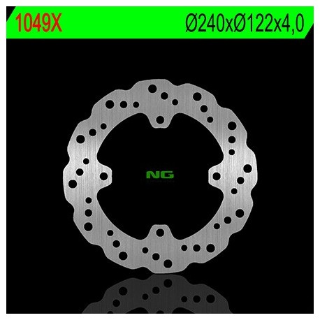 Disque de frein NG BRAKE DISC Pétale fixe 1049X HONDA CR 250 R CR 500 R SUZUKI RM-Z 250 RM-Z 450