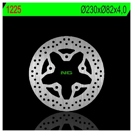Disque de frein NG BRAKE DISC fixe 1225 KAWASAKI ZXR 750  ZX9R NINJA ZEPHYR 1100