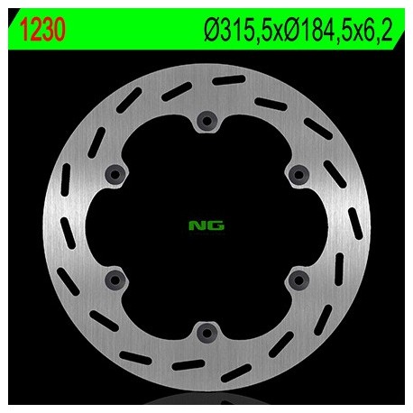 Disque de frein NG BRAKE DISC fixe 1230 HONDA ST 1100 PAN EUROPEAN ST 1300 PAN EUROPEAN CTX 1300 GL 1500 GOLD WING