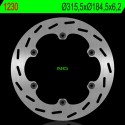 Disque de frein NG BRAKE DISC fixe 1230 HONDA ST 1100 PAN EUROPEAN ST 1300 PAN EUROPEAN CTX 1300 GL 1500 GOLD WING