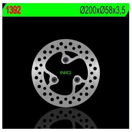 Disque de frein NG BRAKE DISC fixe 1392 scooter PEUGEOT VIVACITY