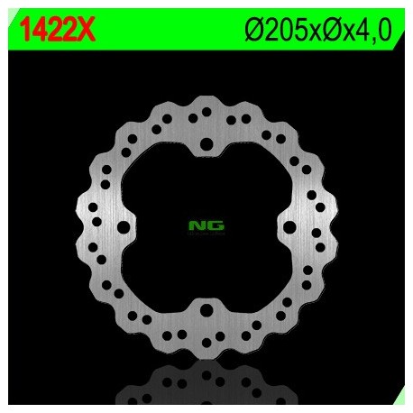 Disque de frein NG BRAKE DISC Pétale fixe 1422X POLARIS SCRAMBLER SPORTSMAN