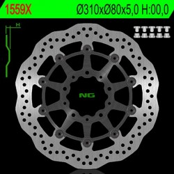 Disque de frein NG BRAKE DISC Pétale Flottant - 1559X
