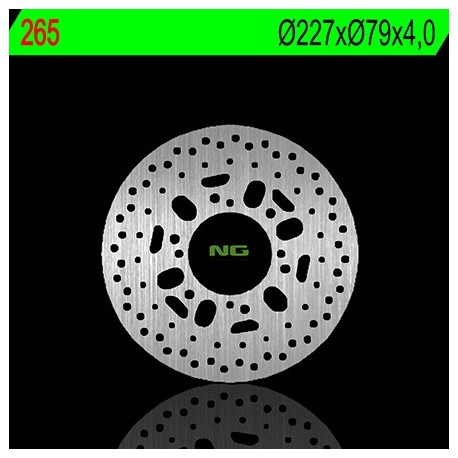 Disque de frein NG BRAKE DISC fixe 265 quad POLARIS MAGNUM SPORTSMAN XPLORER XPEDITION 