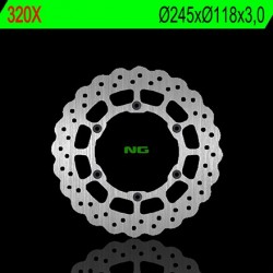 Disque de frein NG BRAKE DISC Pétale fixe 320X