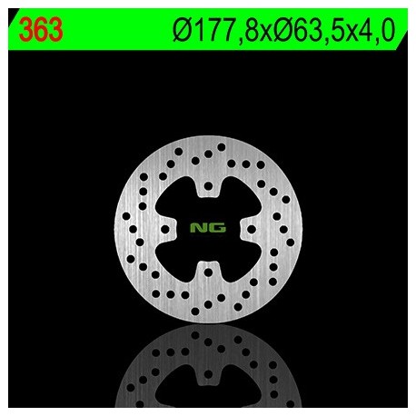 Disque de frein NG BRAKE DISC fixe 363 quad POLARIS PREDATOR OUTLAW