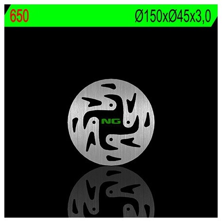 Disque de frein NG BRAKE DISC fixe 650 GAS GAS TXE TX TXT OSSA TR FACTORY EXPLORER SCORPA TWENTY SHERCO ST ST-R