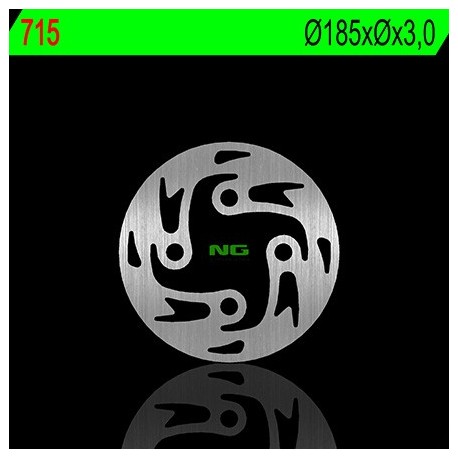 Disque de frein NG BRAKE DISC fixe - 715 pour moto