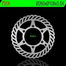 Disque de frein NG BRAKE DISC Pétale fixe - 731X