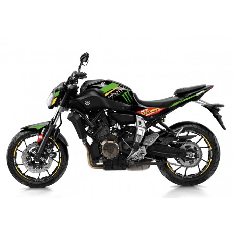 Kit déco TECH 3 MONSTER YAMAHA MT-07 2014-2020