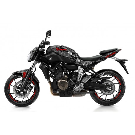 Kit déco CAMO YAMAHA MT-07 2014-2020