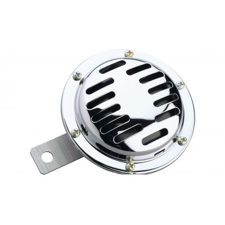 Klaxon chromé 12 volts