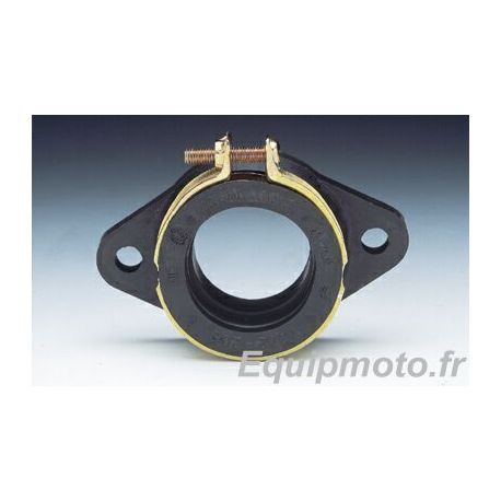 Brides d'admission moto MIKUNI HS40 entraxes 70/75mm emmanchements 43mm